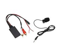 Aramox Modulo AUX, Adattatore Cavo ABS con 2 per, Kit Musicale Plug and Play per Audio per Auto