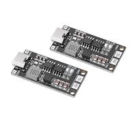 Aramox Modulo Carica Batteria, Scheda Caricabatterie Al Litio PCB 2 Pezzi 4S 16,8 V Ingresso Tipo C con Protezione da Cortocircuito, CC da 3 V a 6 per Batteria Li Po Power Bank (2A)