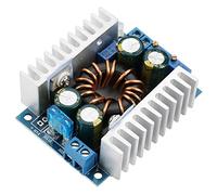 Aramox Modulo Convertitore Boost CC, Modulo Step Up Non Isolato Ingresso da 10 V a 32 V Uscita da 12 a 60, Efficienza Fino Al 95% Grande Dissipatore di Calore per la Ricarica della Batteria a LED
