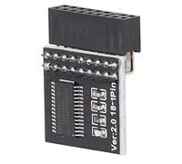 Aramox Modulo di Sicurezza TPM2.0, Processore di Crittografia Efficiente con compatibilità a 14 Pin e 18 Pin per Schede Madri PC