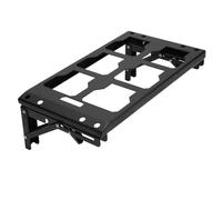 Aramox Montaggio Packout Pieghevole per Cassetta degli Attrezzi, Organizzatore Vassoio Laterale Senza necessità di Foratura, Cassetta degli Attrezzi Montabile a Parete/pavimento con
