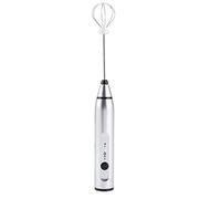 Aramox Montalatte Elettrico Ricaricabile Miscelatore Caffè con Frusta in Acciaio Inossidabile Ricarica USB a 3 velocità Frullino per le Uova Portatile da 1200 MAh per Latte Caffè Uova Home Cafe
