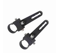 Aramox Morsetto per Staffa di Montaggio, Lega di Alluminio, Regolabile a 360 Gradi, per Barra Luminosa a LED, Adatto per Camion e Veicoli Fuoristrada (1,25 pollici)