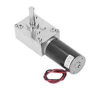 Aramox Motore a Marcia Meno 18 -w -se Stesso di Giudici per la Macchina, Lega di Alluminio DC12V (0-100 RPM al Minuto)