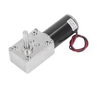 Aramox Motore a Marcia Meno 18 -w -se Stesso di Giudici per la Macchina, Lega di Alluminio DC12V (0-50 RPM al Minuto)
