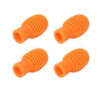 Aramox Motto di Milicone-drumstick per L'esercizio del Drum Kit in Arrivo, Materiale Durevole per il Batterista (ORANGE)