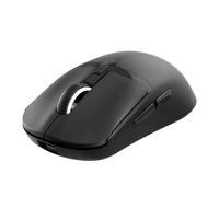 Aramox Mouse da Gioco Wireless, 12000 DPI Ultra Leggero con Base di Ricarica, 3 modalità di Connessione Cablata/2.4G/BT5.3, 6 Macro Programmabili (BLACK)