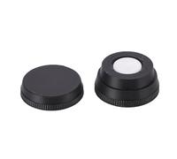 Aramox Osservare la Coppa Dell'olio con Copertura Antipolvere, Nera, in Plastica, Vassoio per L'olio per la Riparazione e Manutenzione degli Orologi