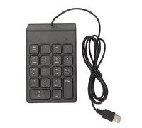 Aramox PAD NUMERO CARATTURATO 18 Tasti Tasti Numerici USB Plug e Riproduci Tasti Numerici da Digitazione Silenziosa per il Desktop per Laptop per PC (1PC)