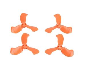 Aramox Pale dell' per Droni Puntelli di Ricambio in Materiale PC 4 Pezzi Silenzioso Basso Rumore Stabile Forte Sollevamento per Fotografia Aerea e per Utenti di Droni Neo 2 (ORANGE)