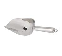 Aramox Paletta per Ghiaccio in Acciaio Inossidabile, Paletta Multiuso da 8 Once per Chicchi di caffè, Farina, Zucchero, Cibo per Animali Domestici, Uso in Commerciale e Domestica con Manico (12 once)