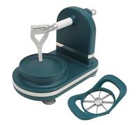 Aramox Pelapatate a Manovella in Acciaio Inossidabile, Macchina per Sbucciare la Frutta in PP con Taglierina per Sbucciare Velocemente e Facilmente (GREEN)