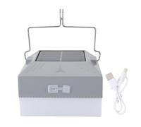 Aramox Piccola Lanterna da Campeggio a LED, USB o Carica Solare con Tenda a Temperatura a Temperatura a Colori 6500k Luce Appesa Alla Luce di Emergenza Esterna