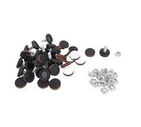 Aramox Piedi di Livellamento Regolabile Mobili Livellatore 20pc con Dadi a T, Fili Livelli di Livellamento in Gomma Anti -Slip per Mobili