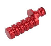Aramox Pieno a Leva del Freno Posteriore Pedal Motorcycle Charning Level Pedal Alluminio Leve Brake Levers Pedals per Aprilias Moto Guzzis Stelvio 1200 (rosso)