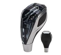 Aramox Pomello del Cambio a LED, Testa del Pomello del Cambio in Cristallo a LED Interruttore Automatico a 7 Colori Attivato Al Tocco per Leva del Cambio Auto M12 M10 M8