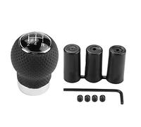Aramox Pomello del cambio, Universal 5 velocità / 6 velocità Modifica auto Pomello del Cambio Velocità del Cambio Leva Testa del cambio Leva Hanldle(5 Speed)