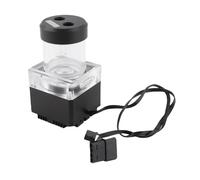 Aramox Pompa di Raffreddamento Ad Acqua per PC con Testa della Pompa da 3,5 M, Flusso Ad Alta velocità da 650 L/h per un'efficiente Dissipazione del Calore, Design del Serbatoio 'Acqua Integrato