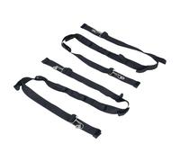 Aramox Porta-canna da Pesca, Tracolla per Porta-canna da Pesca per Auto, 2 Pezzi, Cinghie in Poliestere Regolabili per SUV, Minivan