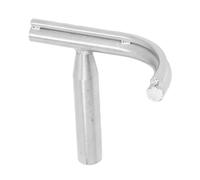Aramox Porta degli Utensili per il Ritmo di Utensile Design Curva Unica J Strumento per Tornio in Legno Curvo Resta per Piccolo