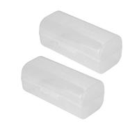 Aramox Portabatteria 26650 Custodia Compatta in Materiale ABS per 1 Pezzo Batteria 26650 Leggera 2,8x1,3x1,2 Pollici Ideale per Kit di Attrezzi da Campeggio Kit di Emergenza