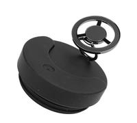 Aramox Portabicchieri Magnetico Supporto per Telefono Supporto per Telefono Cellulare con Tazza Magnetica in Silicone per con Presa Forte per Bottiglie d'acqua Tazze da Viaggio Fitness Viaggi (BLACK)