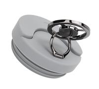 Aramox Portabicchieri Magnetico Supporto per Telefono Supporto per Telefono Cellulare con Tazza Magnetica in Silicone per con Presa Forte per Bottiglie d'acqua Tazze da Viaggio Fitness Viaggi (GRAY)
