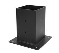 Aramox Post del Padiglione a Gas Ad Alta Prestazione Post, Rivestimento in Polvere, Alta Resistenza e Durata per Ponti in Legno, Parchi, Ristoranti, 1 Porta del Padiglione 25 VITE (Dritto)