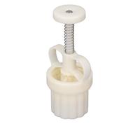 Aramox Pressa per Biscotti Multifunzionale con Timbro Mooncake a Pressione Manuale per Diversi Dolci in Plastica 2,8x2,4x5,9 Pollici per Panettieri Domestici