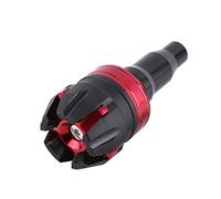 Aramox Protezione Contro Gli Urti, Nuovo paratelaio in Lega di Alluminio CNC per Motocicletta Protezione anticaduta Cappucci Antiurto Protezione Laterale del Motore(Rosso)