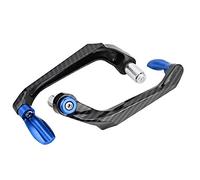 Aramox Protezioni per Leve del Motociclo, Paraleve Moto, 7/8 Pollici 22mm Protezione del Freno del Manubrio del Motociclo Universale in Lega di Alluminio Protezione Leva per Moto, Scooter, Auto(Blu)