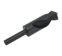 Aramox Punta a Stelo Ridotto 1 1/2 Pollici HSS Nera, Strumento di Foratura Rapida Ad Alta Efficienza per Applicazioni in Ferro, Alluminio, Rame