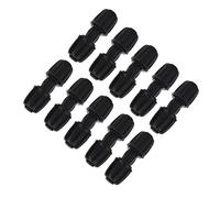 Aramox Raccordo per Irrigazione a Goccia con Connettore Dritto, Materiale POM, Installazione Semplice, Design Compatto per Strumenti di Irrigazione da Giardino