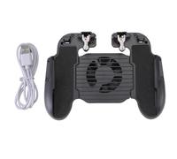 Aramox Radiatore del Telefono Cellulare Gamepad, Controller di Gioco del Telefono Operativo a 6 Dita per Schermo di Visualizzazione da 4,7 a 7 Pollici con Intervallo Regolabile da 130