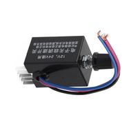 Aramox Regolatore di velocità del Motore DC 12V 24V, Installazione Semplice, Controllo Continuo della velocità, Ideale per Ventilatori e Riscaldatori Automobilistici