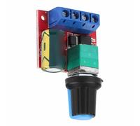 Aramox Regolatore di velocità del Motore PWM, Modulo Driver Motore per Componenti Elettronici da 1,8 V A 12 V 5 A 90 W con Controllo della Manopola di polarità Inversa per Uso Hobbistico del