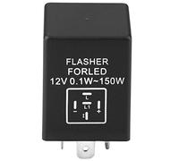 Aramox Relè Lampeggiante per Auto, 5 Pin EP27 FL27 Decodificatore relè Lampeggiante per Auto per indicatore di direzione a LED 12V per