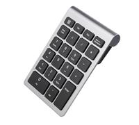Aramox RF304 22 Chiavi Numeric KeyPad, Tastiera Mini USB Wireless, Design Ergonomico con Durata della Batteria di 80 Ore per Efficiente Immissione di Dati (#2)