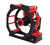 Aramox Riavvolgitore di Filamento Riavvolgitore di Bobina Elettrico Avvolgitore di Filamento Modulare in ABS per Stampante 3D 1kg con Sensore di Arresto Automatico Telaio Rinforzato per Utenti di