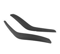 Aramox Rivestimento della maniglia della porta interna, Maniglia del pannello della porta interna nera Misura del rivestimento per X1 E84 2010-2016, OE 51412991775