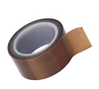 Aramox Roll di Nastro PTFE 50 Mm Adesione Forte, a Prova Ad Alta Temperatura, Nastro Termico Facile e Pulito e Isolante per Sigillanti (Spessore 0,13 * larghezza 25 mm * lunghezza 10 m)