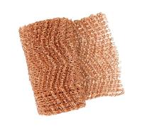 Aramox Roll in Mesh Rame Schermata Filtro Rame Mesh a Maglia 5 Pollici X 19,7 Piedi Arrugginitura Flessibile per Distillazione