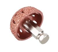 Aramox Ruota per Lucidatura a Cupola 1,5, Elevata Resistenza, Eccellente Effetto di Levigatura con Tampone per Pneumatici a Bassa velocità, Facile Usare, Rullo per Toppa per Pneumatici per Kit di