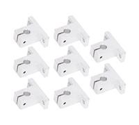 Aramox Scaffale di Movimento Lineare Elaborato di Precisione -alluminio Asta di Clamping per Onde 3D Accessori Stampa 8pcs
