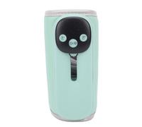 Aramox Scaldabiberon Portatile, Materiale ABS, Riscaldamento Rapido con 11 Impostazioni di Temperatura e Luce Notturna per Genitori in Movimento (GREEN)