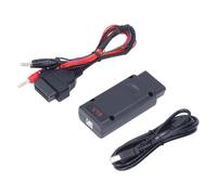 Aramox Scanner Tuning Centralina Auto, Strumento Diagnostica OBD con | Lettura Scrittura Micro Flash EEprom Senza BDM, K-line CAN Rilevamento Automatico, Custodia ABS per Fiat Opel
