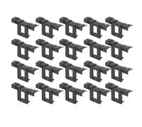 Aramox Scarico per Pannello Solare da 20 Pezzi Scarico per Acqua per Pannello Solare in ABS, a Forma di T da 30 Mm, Installazione Semplice, Design Leggero per Drenaggio di Moduli Fotovoltaici e