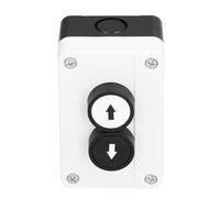 Aramox Scatola di Interruttore Pulsante Impermeabile, Momentaneo Controller Pulsante di Controllo della Freccia Controlla con Pioggia con Grado IP32 per Campo di Controllo Industriale, Pulsante ARC