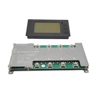 Aramox Scheda di Bilanciamento Attivo Batteria con Schermo, 3.2V per (8S
