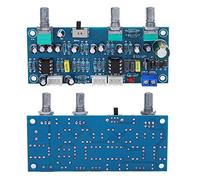 Aramox Scheda Preamplificatore Scheda Preamplificatore Filtro Passa Basso con Circuito Subwoofer NE5532 a 2.1 da 12 a 30 V CA Fase di Frequenza dei Bassi da 9 a 20 V per gli Utenti